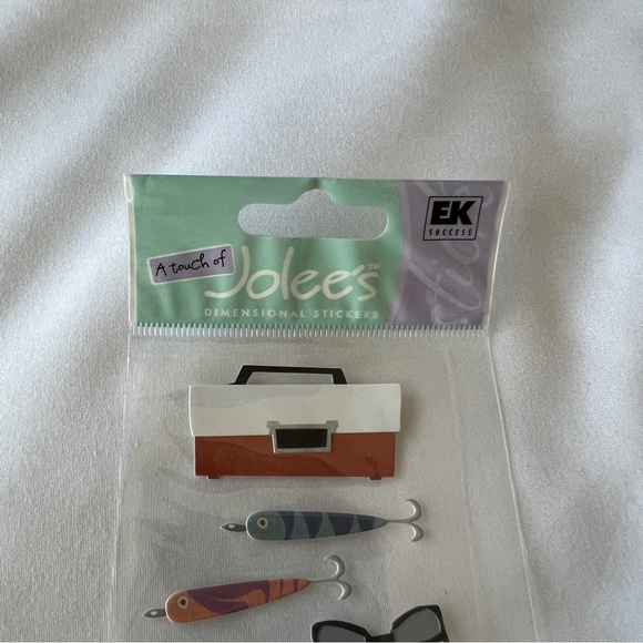 NWT A Touch of Jolee’s Fishing Dimensional Sticker Set - Picture 4 of 5